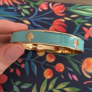 Teal/Light Blue Kate Spade Bangle- Ace of Spades